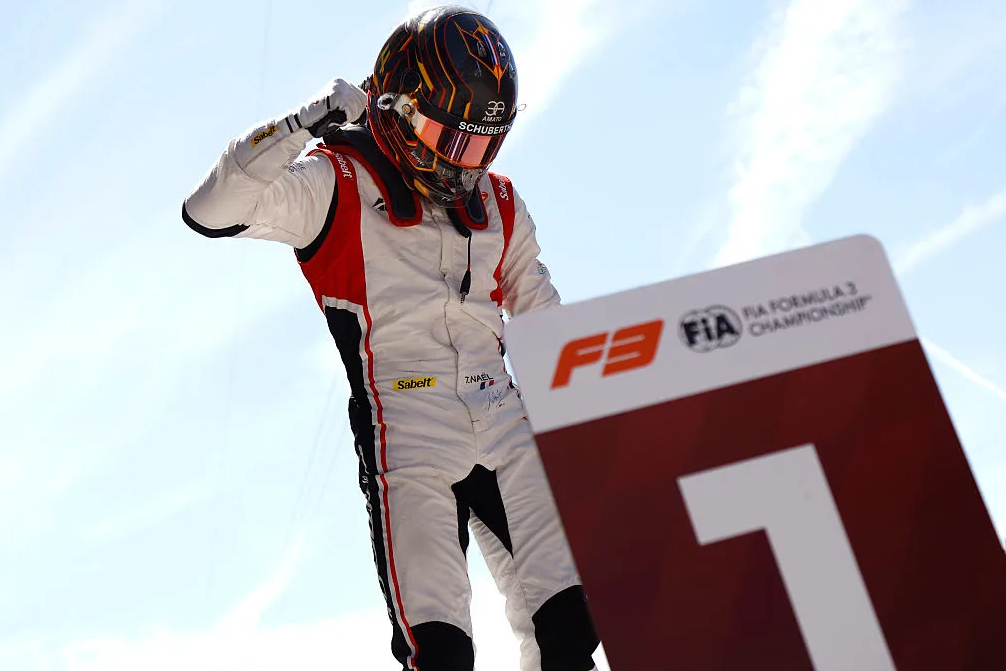 Nael premier vainqueur sur le Madring © FIA F3