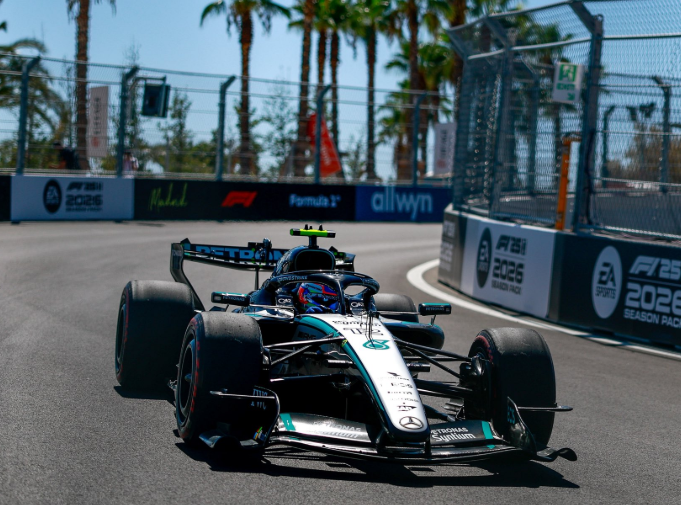 Antonelli solide sur le Madring © AMG Mercedes F1