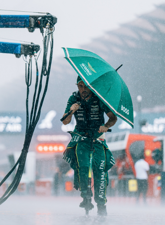 Meilleur résultat de la saison pour Aston Martin © Aston Martin F1