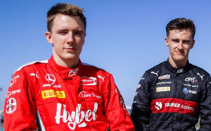 Pourchaire a battu Vesti dans la course au titre © FIA F2