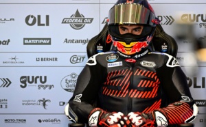 Nouvelle combinaison pour les premiers tests avec Ducati (Photo Gold & Goose Redbull Content)