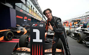 La première victoire de la saison pour Ramos © FIA F3