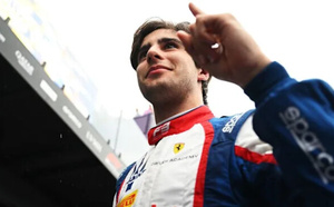 Camara ne s’est pas fait piéger par la pluie © FIA F3