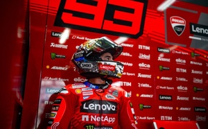 Pas de retour dans les stands pour Marc Marquez (Photo Ducati)