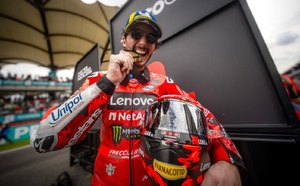 Bagnaia recroque la victoire à pleines dents (photo Ducati)