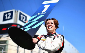 FIA F2 : Madring, course sprint, victoire de Miyata