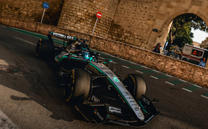 F1 : GP d'Azerbaidjan, victoire de Russell