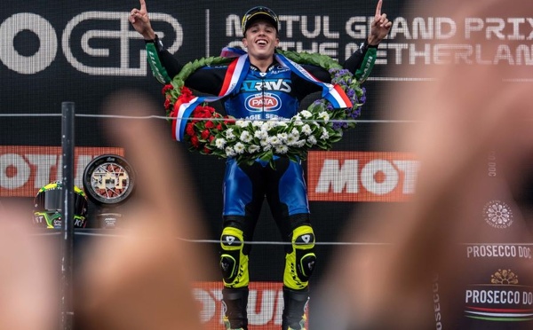 Hymne Brésilien en Moto2 (Photo Italtrans)