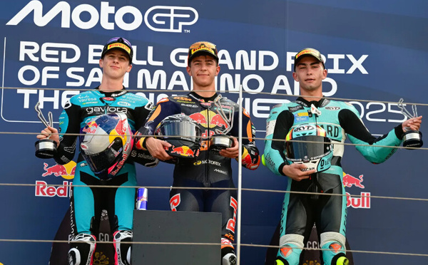 Le podium © www.motogp.com