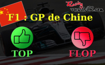 F1 : Les tops et les flops du GP de Chine