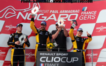 Clio Cup : Week-end fantastique pour TB2S à Nogaro