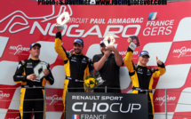 Clio Cup : Week-end fantastique pour TB2S à Nogaro Clio Cup : Week-end fantastique pour TB2S à Nogaro