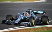 F1 : La nouvelle Mercedes en piste à Silverstone