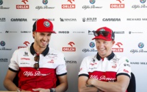 F1 : Raikkonen et Giovinazzi prolongent avec Alfa Roméo