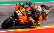 Moto2 : Raul Fernandez fait cavalier seul en Aragon