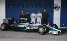 F1 : Mercedes présente la F1 W05