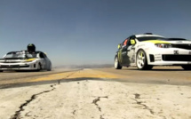 Ken Block affronte le kart de Rob Dyrdek