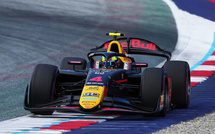 FIA F2 : Autriche, course sprint, victoire de Marti
