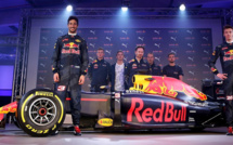 F1 : RedBull présente ses couleurs 2016 F1 : RedBull présente ses couleurs 2016